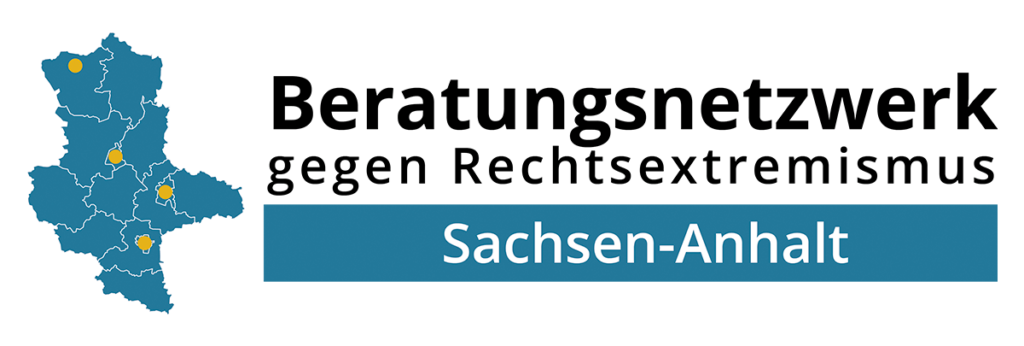 Logo des Beratungsnetzwerks gegen Rechtsextremismus Sachsen-Anhalt